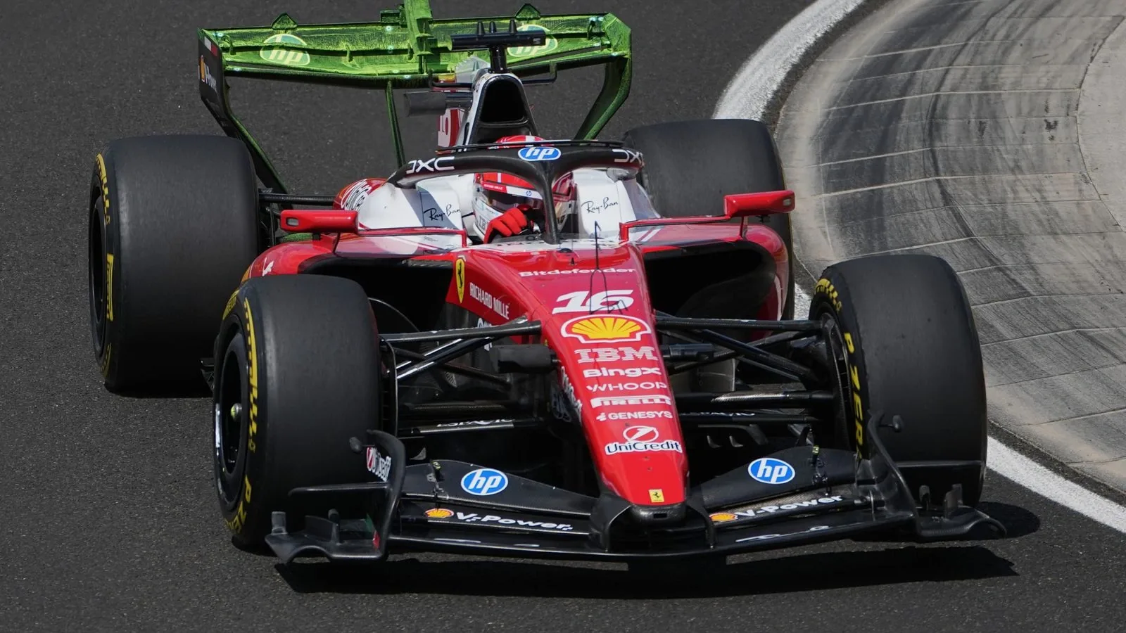 Leclerc Leads Hungarian GP Practice as Technical Failures Disrupt Session