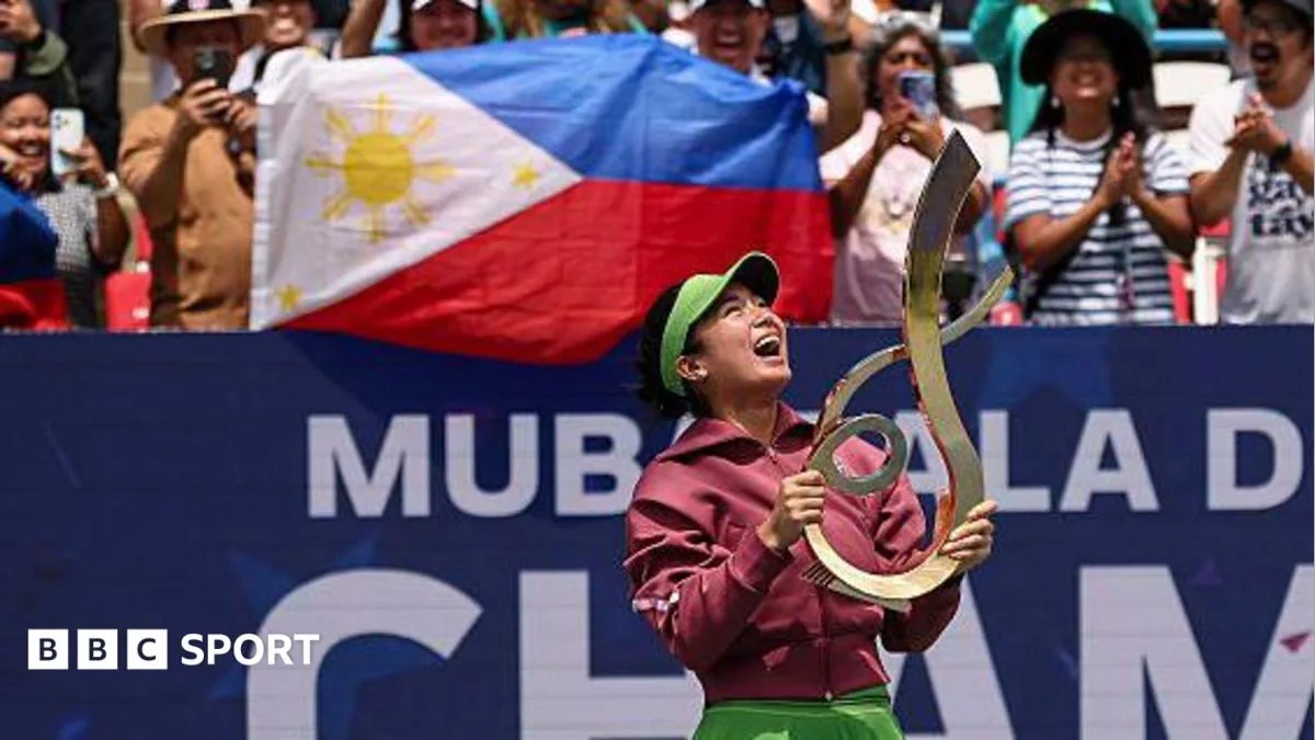 Alexandra Eala Makes History as First Filipino WTA Champion with Washington Open Triumph Over Jessica Pegula