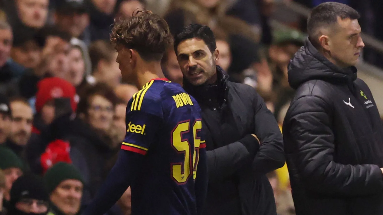 Max Dowman red card explained by Mikel Arteta after Fleetwood exit
