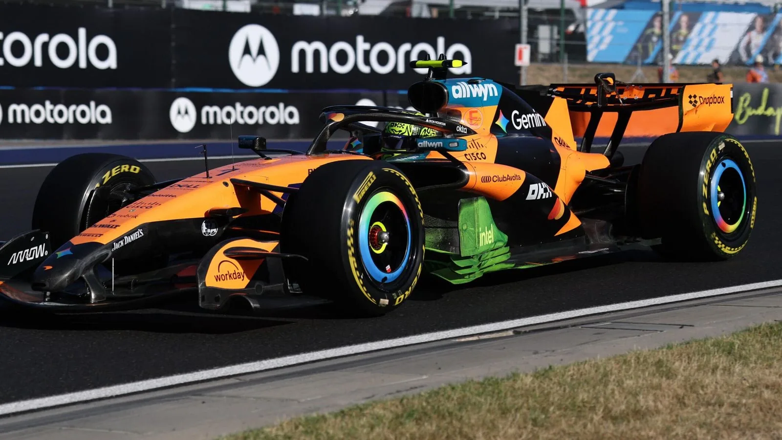 Lando Norris Leads Final Practice at Hungarian GP