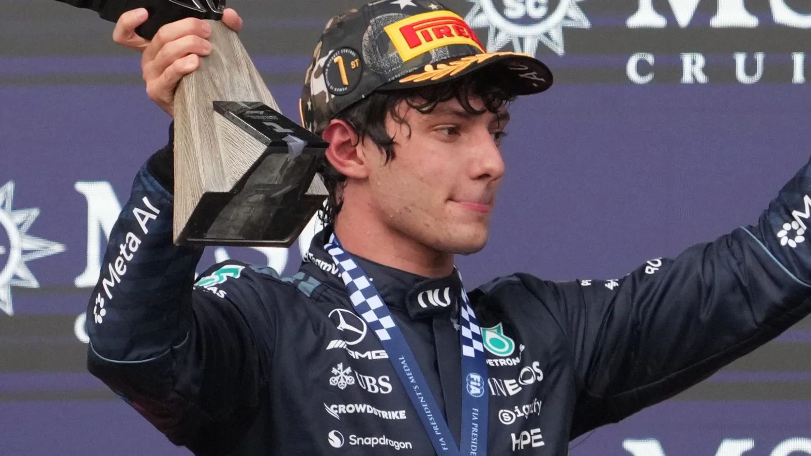 Antonelli title charge reaches brink after Austin masterclass